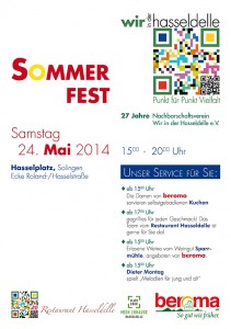 Sommerfest_2014 Plakat