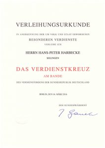 BVK-Urkunde